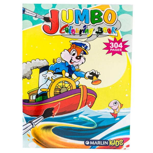 Marlin Kids Jumbo Colouring Book 304 page