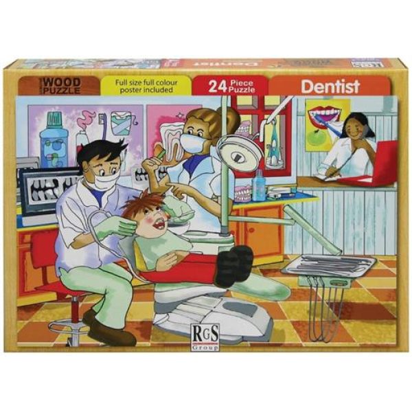 RGS 24pc Dentist Wooden Puzzle