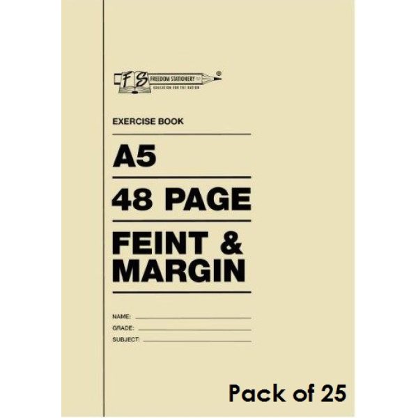 Nexx A5 College Exercise Book 48 Page Feint & Margin