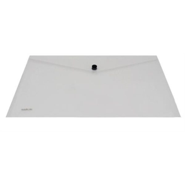 Marlin A4 Clear Carry Folder with Stud