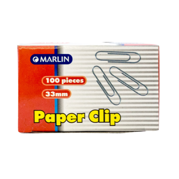 Marlin Paper Clips Silver