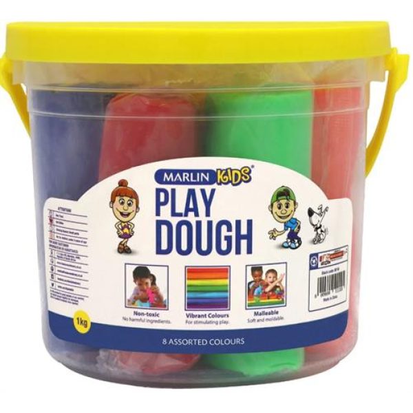 Marlin Kids Play Dough 1kg Bucket