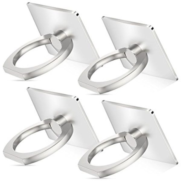 Geeko Universal Silver Ring Smartphone Grip