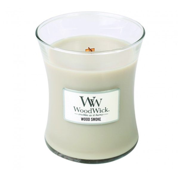 Woodwick Wood Smoke Candle Medium Jar Retail Box No warranty