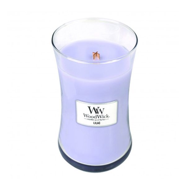 Woodwick Lilac Large Candle Jar