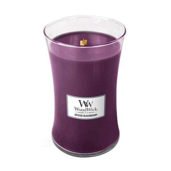 Woodwick Spiced Blackberry Large Jar