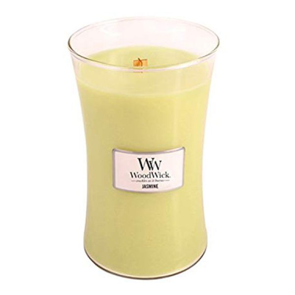 Woodwick Jasmine Large Candle Jar