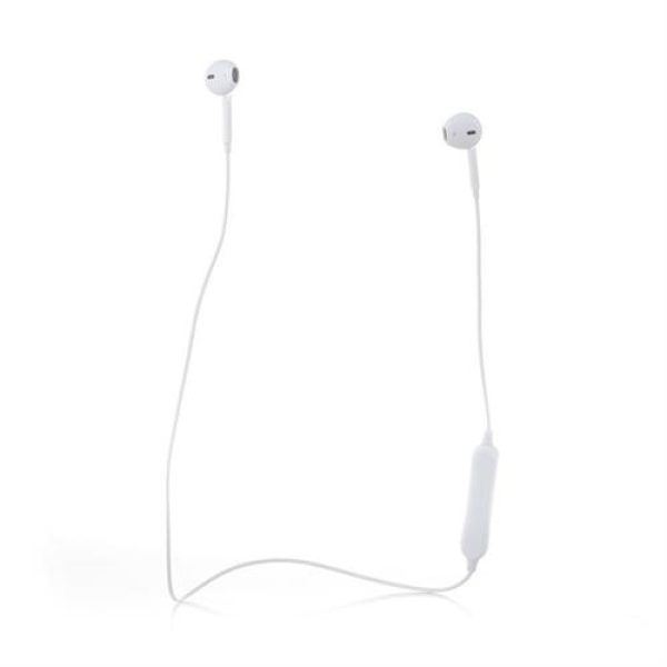 Ezra In Ear Bluetooth Handsfree Sweatproof White Earphones