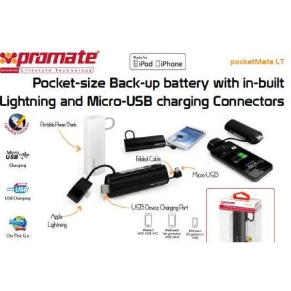 Promate Pocketmate LT Pocket Size BackUp battery