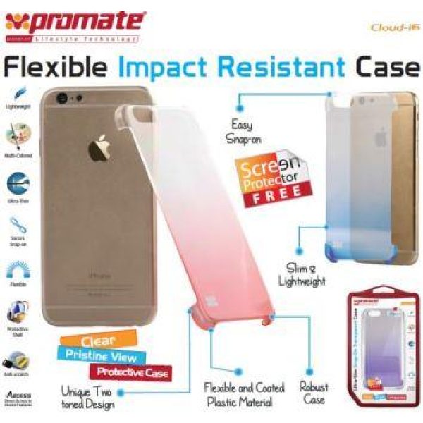 Promate Cloud-i6 Ultra-Slim Snap-On Case
