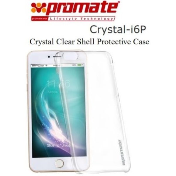 Promate Crystal-i6P Crystal Clear Shell