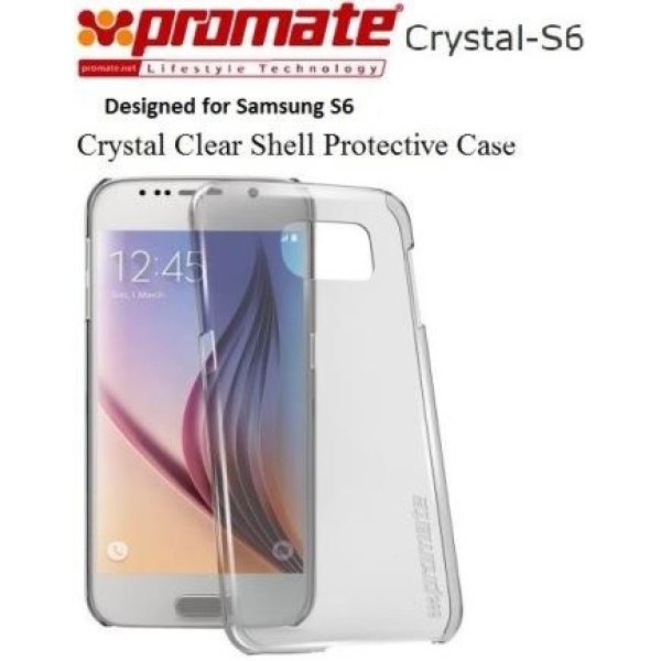 Promate Crystal-S6 Crystal Clear Shell