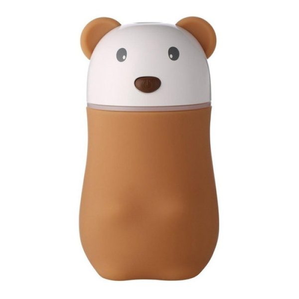 CaseyLovely brown Bear 180ml USB Humidifier Air Purifier Mist