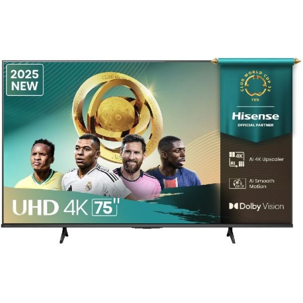 Hisense 75 Inch A6Q Ultra HD Smart TV