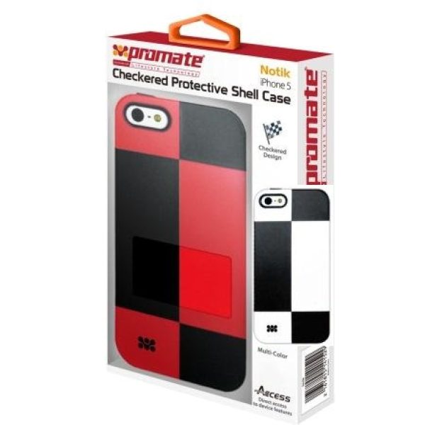 Promate White Notik iPhone 5 Protective Shell Cover