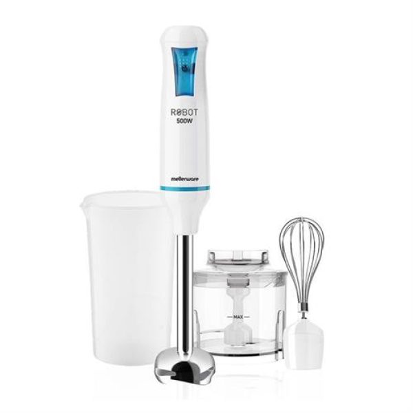 Mellerware Stick Blender With Attachments Stainless Steel
