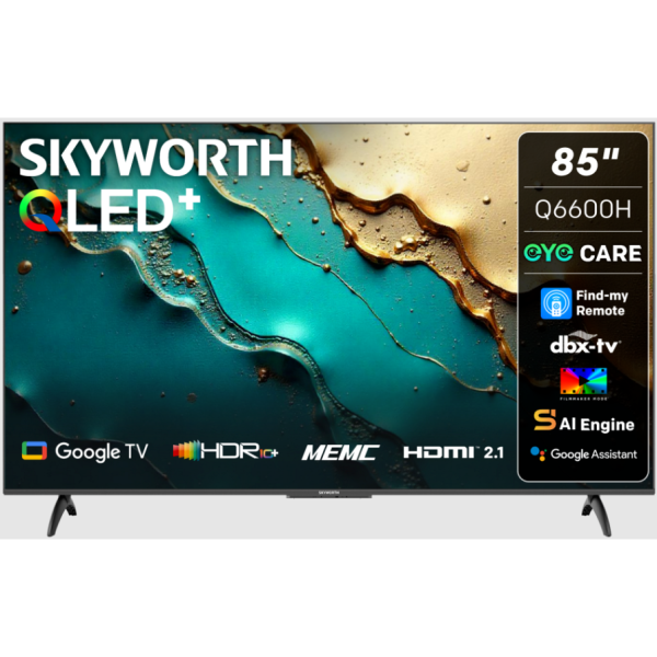 Skyworth 85 Inch Q6600H QLED Google TV