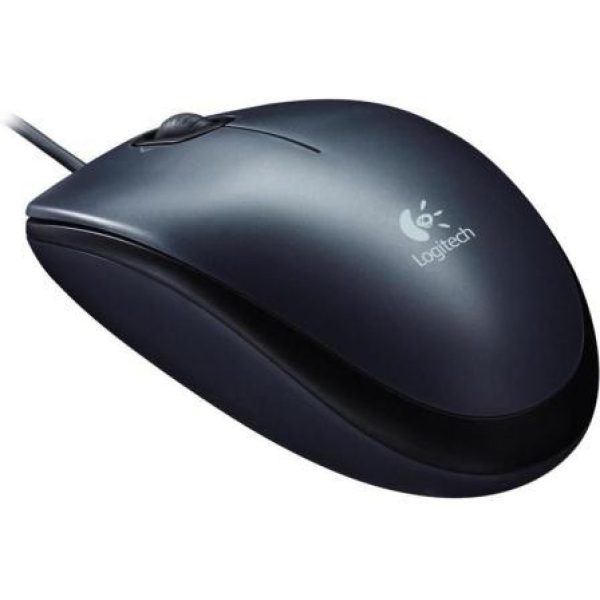 Logitech M90 USB Black Wired Mouse