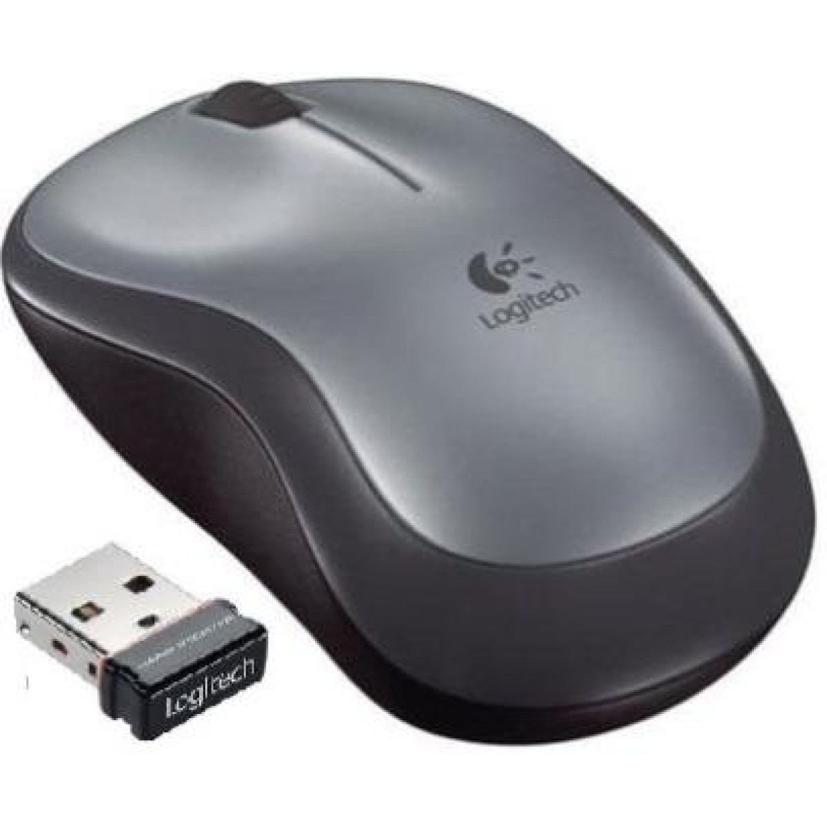 Logitech M185 Compact Wireless Mouse - Black