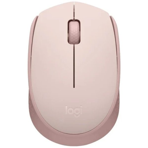 Logitech M171 Wireless Ambidextrous Optical Mouse Rose