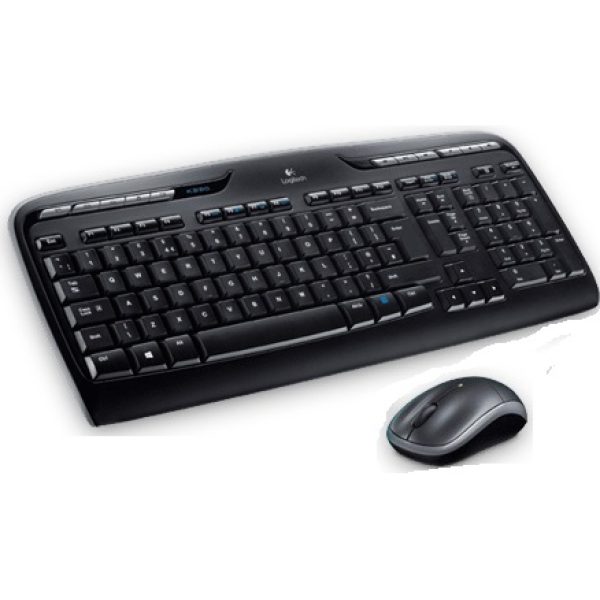 Logitech Black MK330 Cordless Keyboard & Mouse Combo