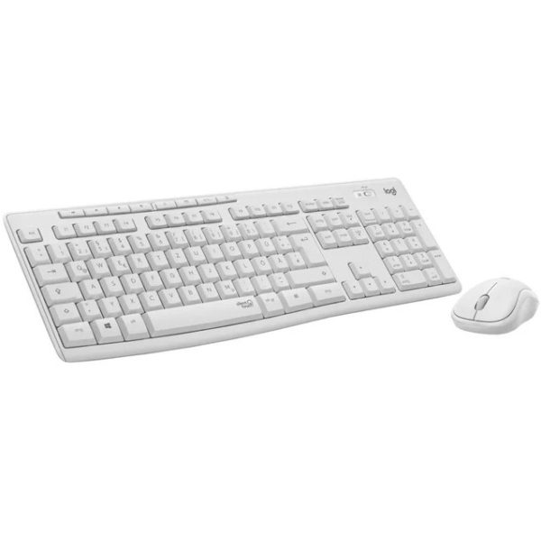 Logitech MK295 White Wireless Keyboard & Mouse Combo