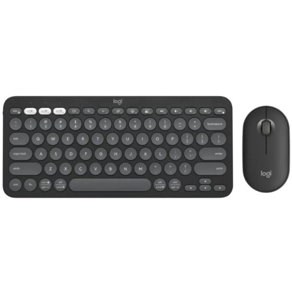 Logitech Pebble 2 Keyboard & Mouse Combo - Black