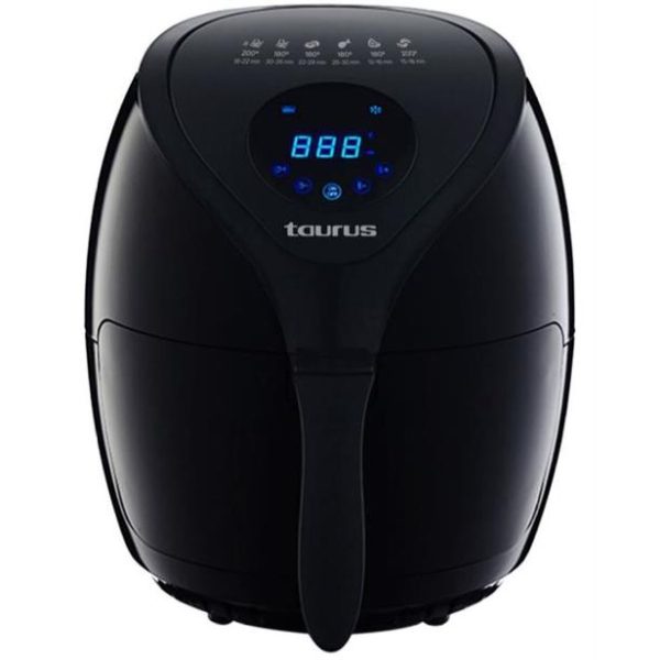 Taurus 3.6L Digital Black Air Fryer with Timer