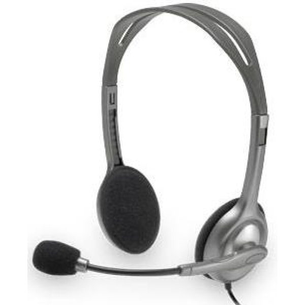 Logitech H111 Stereo headset with noise