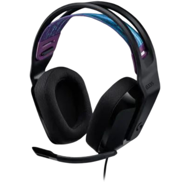 Logitech 3.5mm G335 Wired Gaming Headset - Black