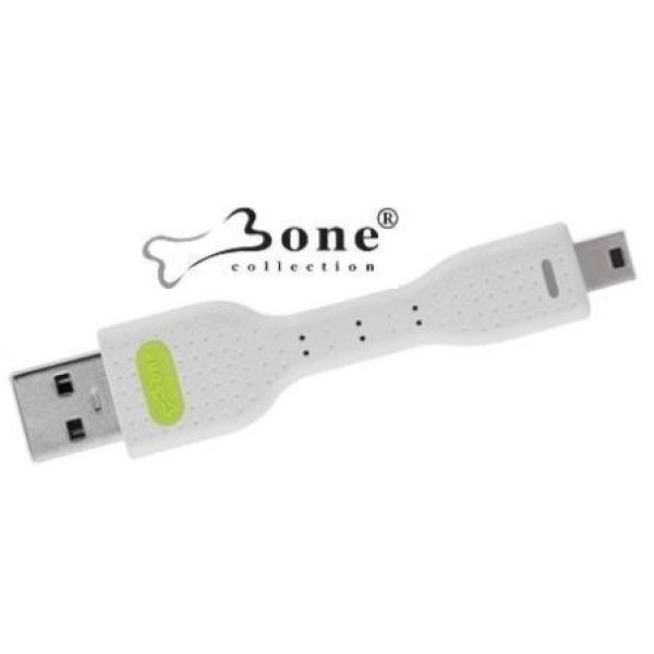 Bone Collection Link II Mini USB Type B  White Cable