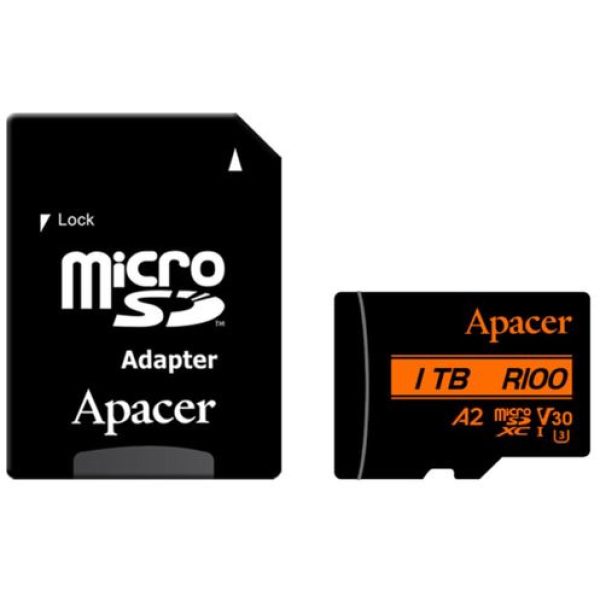 Apacer 1TB MicroSD Class10 V30 Memory Card