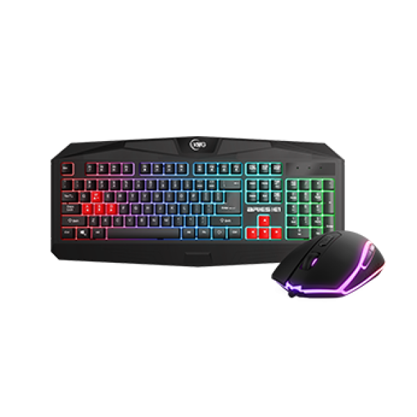 KWG ARIES E1 2 IN 1 GAMING RGB COMBO