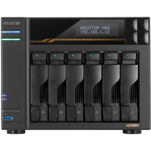 Asustor Lockerstor 6 Gen 3 NAS Enclosure