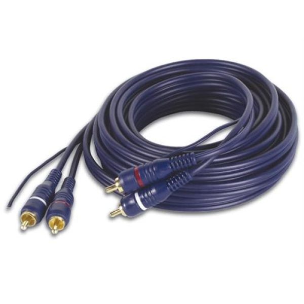 Geeko Purple 2 X RCA Male to Male Audio Cable