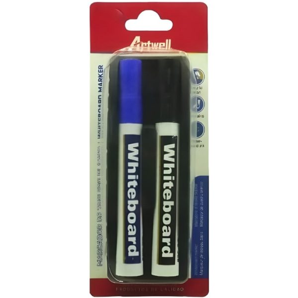Artwell 2 Pack Whiteboard Markers And Cleaner