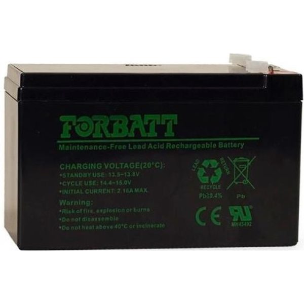 Solarix 12V 7 2AH Lead Acid Rechargeable Battery Nutec