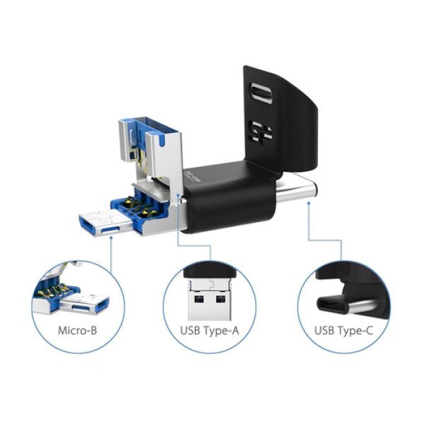 Silicon Power C50 128GB OTG Flash Drive