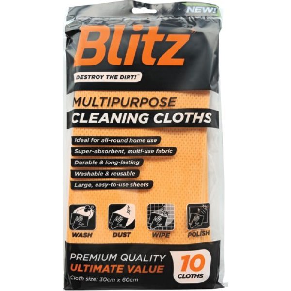 Tevo Blitz 10 Pack Premium Cloths