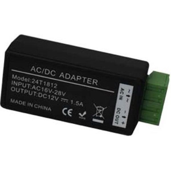 Securnix AC/DC Voltage converter, input:16-28VAC,