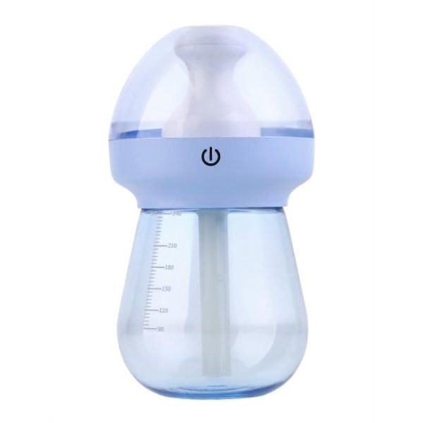 CaseyMilk Blue Feeding Bottle Shaped Multifunctional Portable