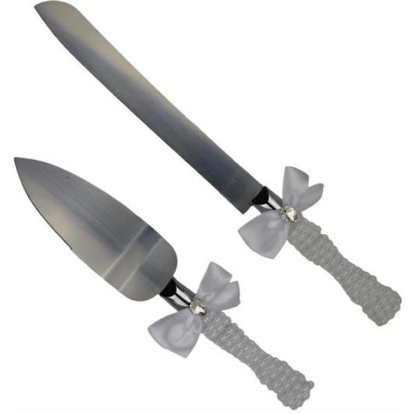 Casey Cake Knife And Spatula Server Set