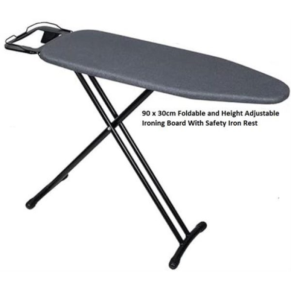 Casey JYL Heavy Duty Steel Frame Ironing Board 90cm X 30cm