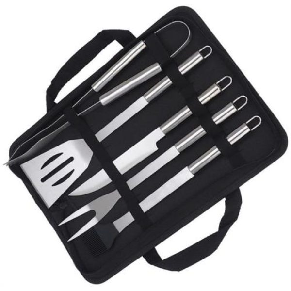 Casey 5-Piece Stainless Steel Braai Utensil Set