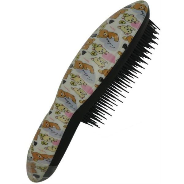 Prescott Finishing Hairbrush Teddybear Colour
