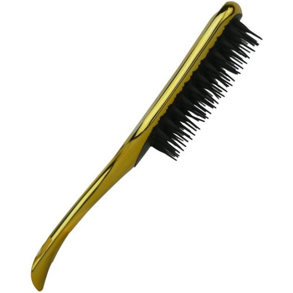 Prescott Wet Detangling Hairbrush Gold Colour