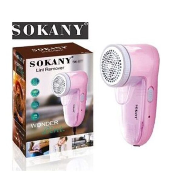 Sokany Lint Remover Rechargeable Pink