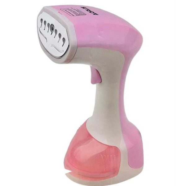 Sokany Pink And White Handheld Garment Steamer