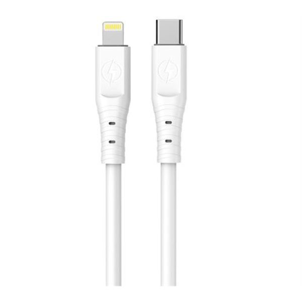 Ezra TypeC To Lightning 2meter PD20w White Cable