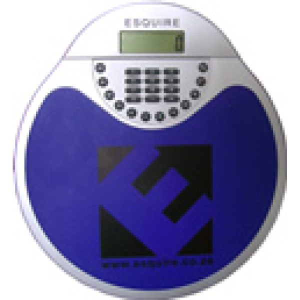 ESQUIRE MOUSE PAD CALCULATOR,5-PORT USB